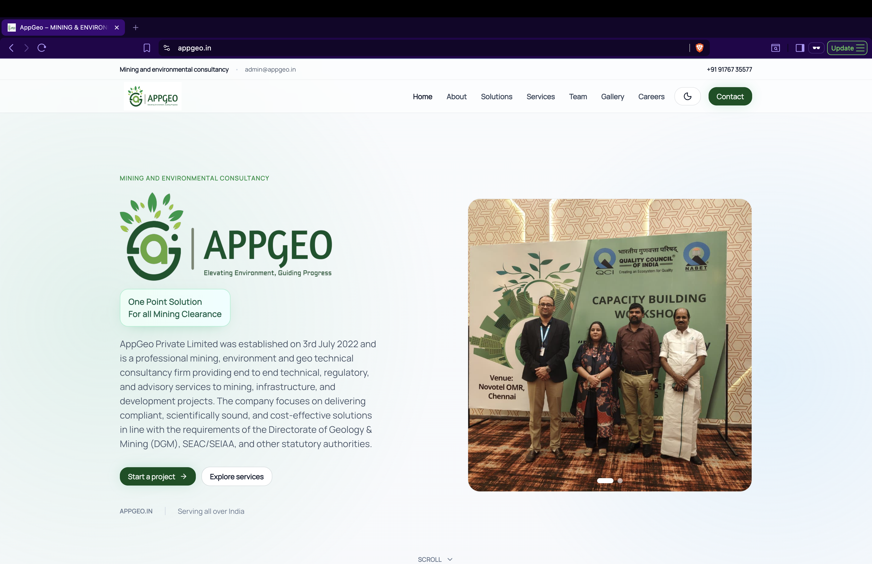 APPGEO — desktop preview